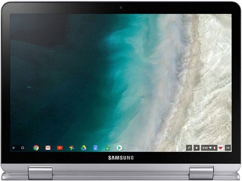 SAMSUNG XE520QAB-K02US Chromebook Plus V2, 2-in-1, Intel Core m3, 4GB RAM, 64GB eMMC, 13MP Camera, Chrome OS, 12.2", 16:10 Aspect Ratio, Light Titan in Saudi Arabia