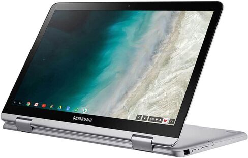 SAMSUNG XE520QAB-K02US Chromebook Plus V2, 2-in-1, Intel Core m3, 4GB RAM, 64GB eMMC, 13MP Camera, Chrome OS, 12.2", 16:10 Aspect Ratio, Light Titan in Saudi Arabia