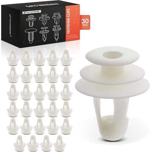 A-Premium 30PCS Nylon Retainer Clip Fasteners Compatible with Toyota Tacoma 1995-2001 - for 10mm Hole in Kuwait