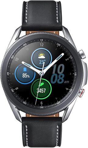 Samsung Galaxy Watch 3 (45mm, Mystic Silver) (Renewed) in Saudi Arabia