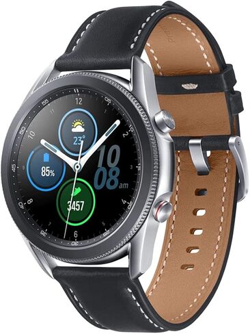 Samsung Galaxy Watch 3 (45mm, Mystic Silver) (Renewed) in Saudi Arabia