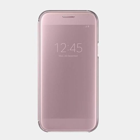 Samsung Original S View Cover for Galaxy A5 2017 - Gold in Saudi Arabia