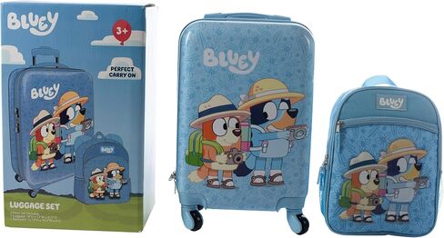 AI ACCESSORY INNOVATIONS Hello Kitty Girls Luggage and Backpack Set - 18" Luggage Suitcase With Wheels, 13.75" Backpack in Saudi Arabia