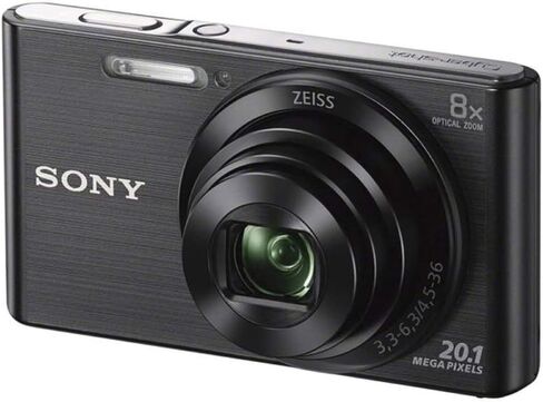 Sony DSCW830 20.1 MP Digital Camera with 2.7-Inch LCD (Silver) in Saudi Arabia