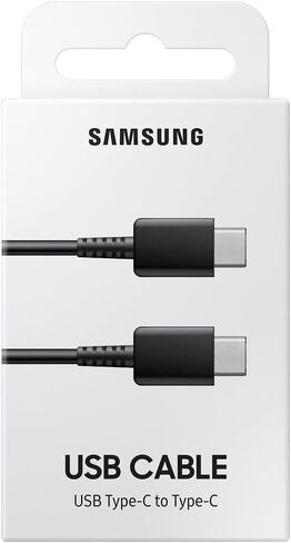 SAMSUNG EP-DA705BBEGWW USB Type-C Cable for USB Type-C, 1 m, 60 W, Black in Saudi Arabia