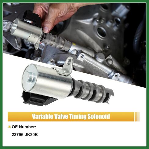 Motoforti 2 PCS متغير صمام توقيت الملف اللولبي رقم 23796-JK20B لنيسان GT-R 2016-2023 طويل الأمد in Kuwait