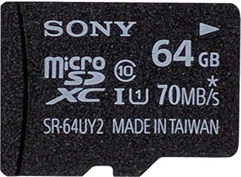 Sony 64GB Micro SDXC Class 10 UHS-1 Memory Card (SR64UY2A/TQ) in Saudi Arabia