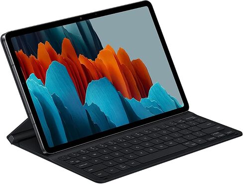 Samsung Galaxy Tab S8 / S7 Book Cover - Original Samsung Tablet Case - Black in Saudi Arabia