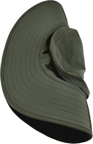 2 حزمة رجالي شمس قبعة الأشعة فوق البنفسجية واسعة الحافة دلو قبعات قابلة للطي مع رفرف الرقبة لصيد البستنة in Kuwait