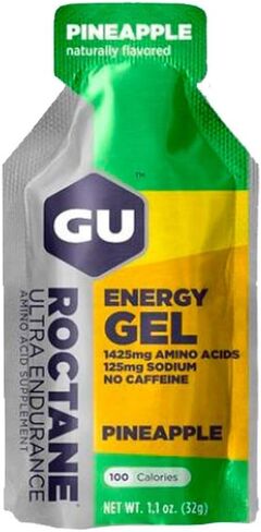 Gu Energy Roctane Ultra Endurance Energy Gel ، Vegan ، خالية من الغلوتين ، Kosher ، وتغذية رياضية خالية من الألبان في الجري أو ركوب الدراجات أو المشي لمسافات طويلة أو التزلج ، والنكهات المتنوعة ، والعنوان 24 in Kuwait