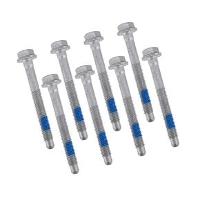 8PCS New Cab Body Assembly Mount Cushion Bolt,10.9 Grade Mild Steel, Fits for Chevrolet Silverado 1500 2500 1999-2004 NO.11516868 Replace Parts