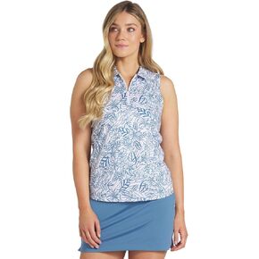 PUMA Women's Cloudspun Leafy Sl Polo