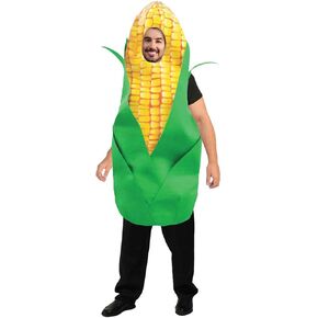 PGOND Adult Corn on the Cob Halloween Costume, corn costume adult One Size