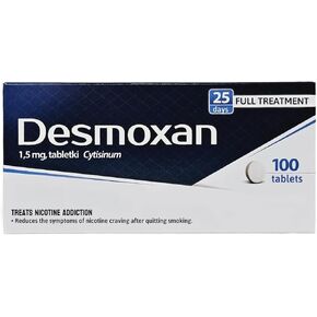 DUO Shop Desmoxan 1,5mg 100 Pills Tablets. Made in Poland. Polish Distribution,Polish Language.