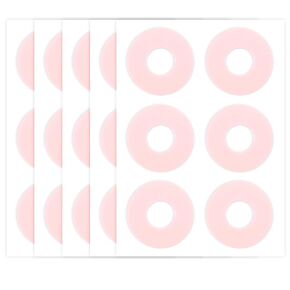 30 Pcs Callus Pads Soft Felt Bottom Callus Cushions Foot Round Shape Corn Pads Self Adhesive Plantar Wart Horseshoe Pad Pink Corn Remover Patches for Men Women Relief Feet Toes Pain