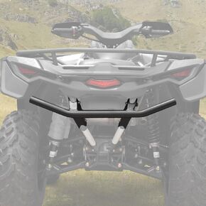 XT Rear Bumper for Can Am Outlander 500 700 2023 2024+ Accessories, Combined Rear Bumper Protector Brush Guard for Can-Am Outlander 500 700 PRO 2023+ Accessories, replace OEM # 715004953