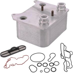 Bapmic 3C3Z6A642CA 3C3Z-6A642-CA Engine Oil Cooler Kit Compatible with Ford F-250 F-350 F-450 F-550 E-350 E-450