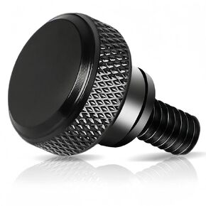 Motorcycle Seat Bolt Screw, Stainless Quick Release Bolt Fender Rear Seat Screw 1/4"-20 Thread Fits for Harley Davidson Touring Sportster Softail Dyna CVO Fatbob Electra Glide Street Glide 1996-2025