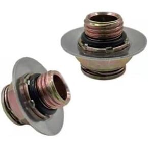 2pcs 15226661 Trans Oil Cooler Hose Fitting Water Tank Radiator Nut Wave Box Oil Pipe Screw Automatic Transmission Fluid Cooler Line Connector Inlet Tubing Auto Parts For Chevy