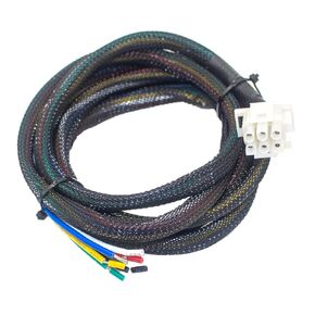 6pin الأسلاك تسخير ملاءمة للير بيك آب مع Tag Fuse Box Truck Camper Cap Adapter Tharness Kit Power for High Brake Light/Dome Light/Lock and فتح/مقطورات مساعدة