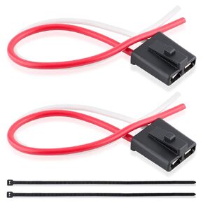 Alternator Pigtail Connector Replacement for PT2288, Alternator Connector Wire Harness Compatible with 72-88 GM Cars Trucks 10SI 12SI 15SI 17SI