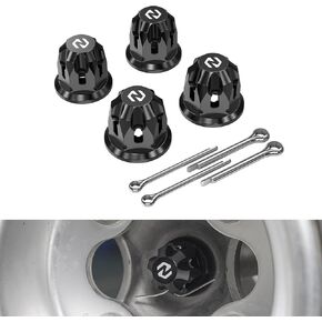 Front and Rear Wheel Axle Nuts Compatible with Honda TRX450R 2010-2014,TRX450R Kick Start 2006 2007 2008 2009 2012,TRX250X 2016-2023,See Fitments,Replacement for 90304-HM5-A80/90309-HC4-000