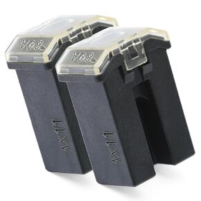 2 PCS 927-1080 80 Amp Pal 3 Cartridge Fuse Replacement for Ford for Toyota for Subaru for Nissan for Chrysler for Infiniti for Lexus Replace 9271080 XR8T-14A094-BA 68021185AA 82211AJ81A 90982-08305