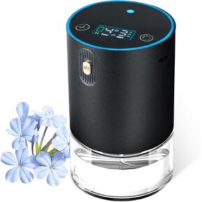ناشر بدون ماء للزيوت العطرية ، معطر هواء السيارات الذكي مع 3 أوضاع قابلة للتعديل ، تشغيل/إيقاف السيارات ، سعة 100 مل ، ناشر السيارات للمنزل ، المكتب