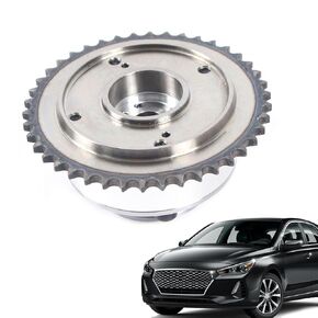 24370-2E650 243702E650Timing Camshaft Gear Fit 2015-2020 for Hyundai Elantra GT Sonata Tucson L4 l4 Fit 2016-2020 for Kia Forte Optima Hybrid Soul 2.0L CVVT Exhaust Sprocket (1pc)