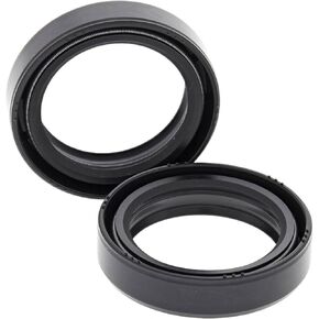All Balls Racing 55-133 Fork Seal Kit Compatible With/Replacement For Kawasaki H1 500 Mach III 1969, KH 400 1974-1978, S1 Mach I 1973-1975, S2 Mach II 1972-1973