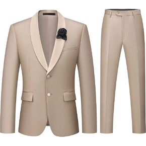 Ween Charm Men's Suit 2 Pitch Suit Two Button Blazer Jacket Stack