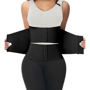 SHAPSHE Waist Trainer for Women Workout Waist Cincher Trimmer Belly Belt Segmented Tummy Control Body Shaper Triple Wrap
