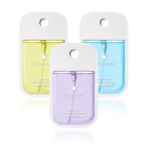Hand Sanitizer Spray, Travel Size Spray Hand Sanitizer for Car Power Mist Hydrating Teen Girl Gifts, 1.5FL.OZ Trio Set (Vanilla, Lavender, Ocean