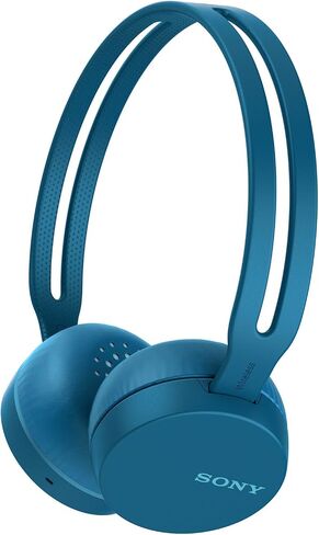 Sony WH-CH400 Wireless Headset/Headphones with mic for phone call, Red in Saudi Arabia