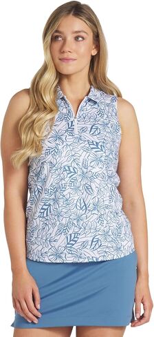 PUMA Women's Cloudspun Leafy Sl Polo in Kuwait