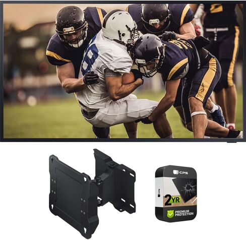 Samsung QN65LST7TA 65" The Terrace QLED 4K UHD HDR Smart TV Bundle with The Terrace TV Wall Mount and Premium 2 YR CPS Enhanced Protection Pack in Saudi Arabia