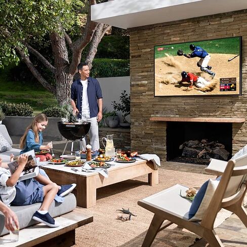 Samsung QN65LST7TA 65" The Terrace QLED 4K UHD HDR Smart TV Bundle with The Terrace TV Wall Mount and Premium 2 YR CPS Enhanced Protection Pack in Saudi Arabia