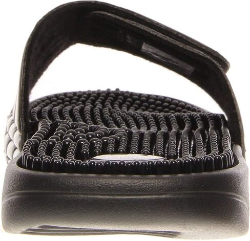 adidas Men's Adissage Slides Sandal, Black/White/Black, 13 in Kuwait