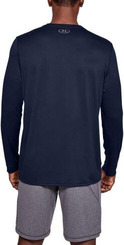 Under Armour Men's UA Locker 2.0 Long Sleeve Shirt, Red, 3X-Large in Kuwait