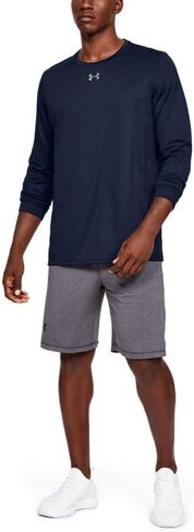 Under Armour Men's UA Locker 2.0 Long Sleeve Shirt, Red, 3X-Large in Kuwait