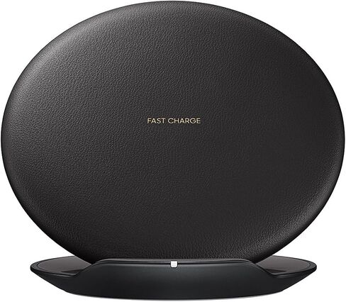 Samsung Qi Certified Fast Charge Wireless Charging Convertible Stand/Pad - US Version - Black - EP-PG950TBEGUS in Saudi Arabia