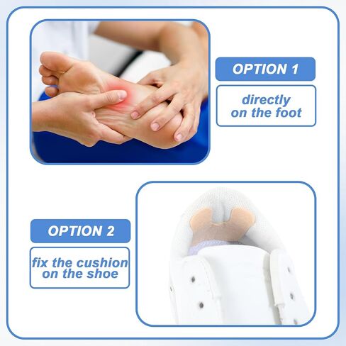 60pcs Calloused Feet Remover Pads U Shaped Felt Callus Pads Pain Relief Foot Cushion Self Adhesive Keep Protecting Calluses from Rubbing on Shoes for Men and Women, Beige in Saudi Arabia