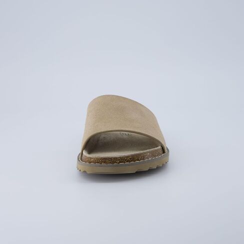 Cushionaire الطقوس الصندل الشريحة للنساء-انزلاق من جلد الغزال مع سد قدم ، نعل محيطي ونعل خارجي خفيفة الوزن مرنة in Kuwait