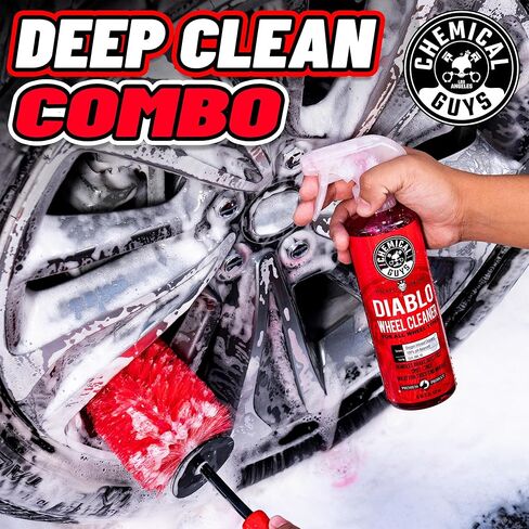 Chemical Guys Sprayable Diablo Wheel Cleaner (Safe on All Wheel & Rim Finishes), Great for Cars, Trucks, SUVs, Motorcycles, RVs & More, 32 fl oz in Kuwait