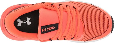 Under Armour Boy's Charged Vantage 2 Running Shoe, Black (001)/White, 4.5 Big Kid in Kuwait
