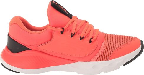 Under Armour Boy's Charged Vantage 2 Running Shoe, Black (001)/White, 4.5 Big Kid in Kuwait