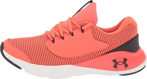 Under Armour Boy's Charged Vantage 2 Running Shoe, Black (001)/White, 4.5 Big Kid in Kuwait
