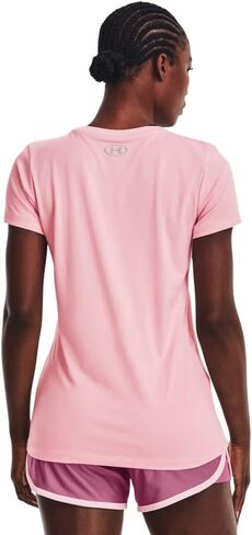 Under Armour Women's Tech Short-Sleeve T-Shirt , Cruise Blue (899)/Metallic Silver , X-Large in Saudi Arabia