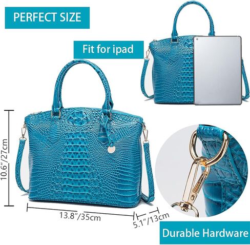 Crocodile Handbag Women Purse Satchel Bag Crossbody Classy Tote Bag Top Handle Vegan Leather Ladies Handbag purses in Saudi Arabia