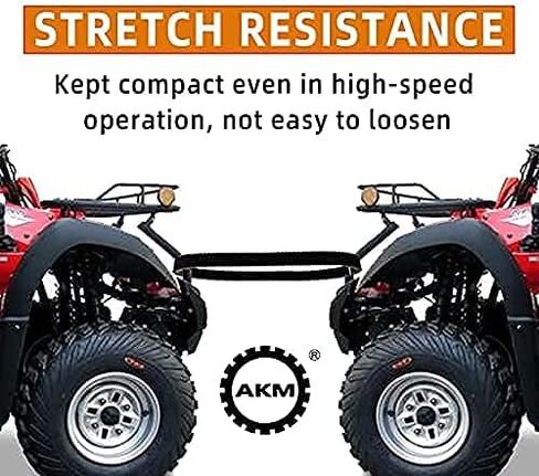 Drive Belt 24G4022 fit Polaris Ranger 800 700 RZR 800 3211162 3211133 AKM Double Notch G-Force Carbon Cord CVT Belts for 3211118 2008 2009 2010 2013 2014 in Saudi Arabia